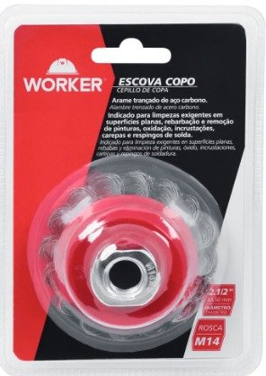 Escova Copo Torcida 2.1/2 Worker